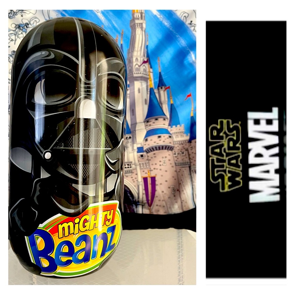 MIGHTY BEAN Darth Vader Case with Lot of 14 Beans
